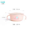 sharecare baby 316L stainless steel Portable Complementary food Bowl double-deck heat insulation Anti scald Fall baby tableware