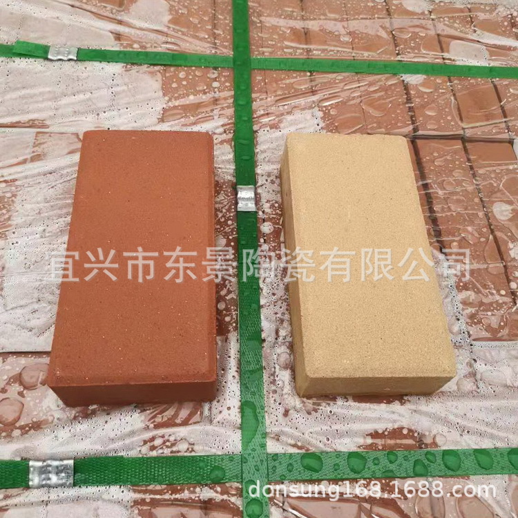 【厂家直销】优质供应陶土砖 自产自销供应透水砖 广场砖 园林砖
