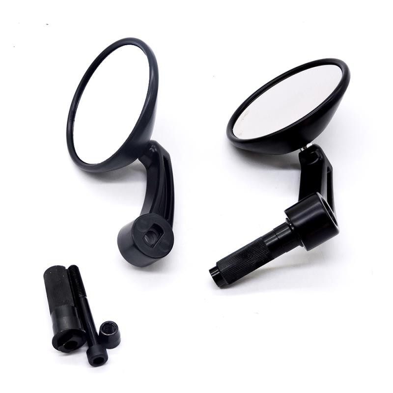 Motorcycle rearview mirror modified hand mirror electric scooter sports car round mirror reversing auxiliary personality mirror