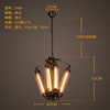 Retro coffee decorations for living room, bar metal ceiling lamp, lantern, lights, punk style