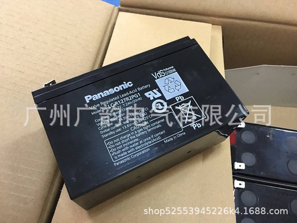 Panasonics松下6v12ah铅酸蓄电池 LC-P0612E阀控式蓄电池实时价格