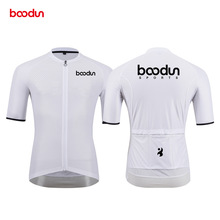 Boodun/博顿专业自行车摩托车车队骑行服朴素风抓绒均码短袖订货