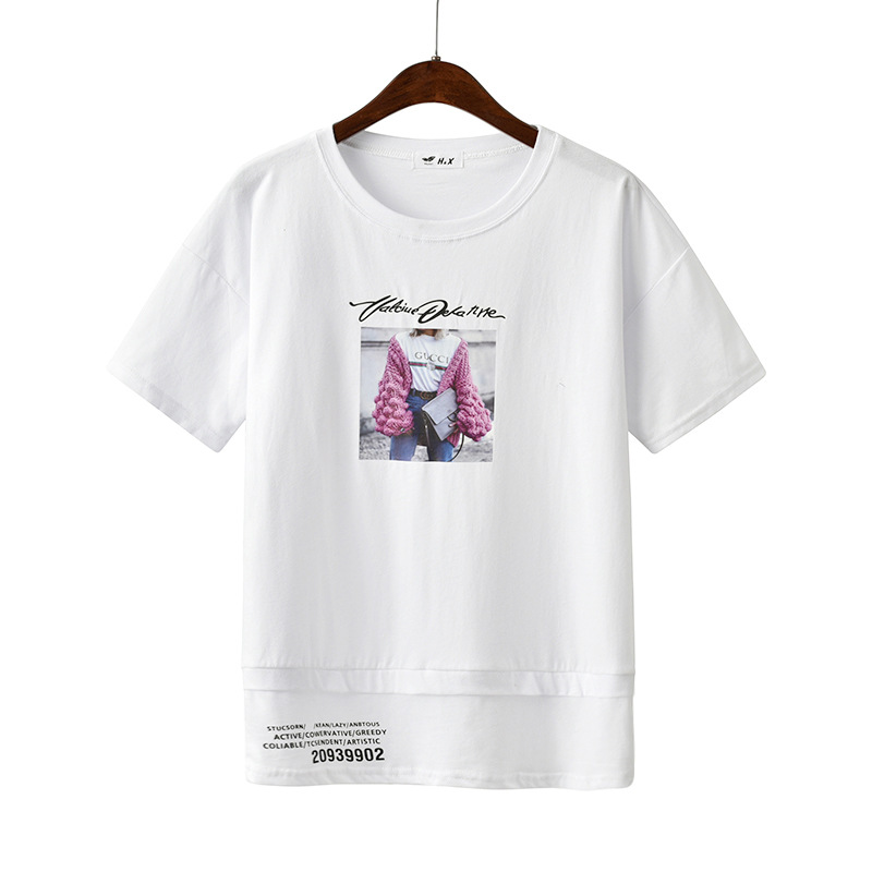 T-shirt femme en coton - Ref 3433971 Image 11