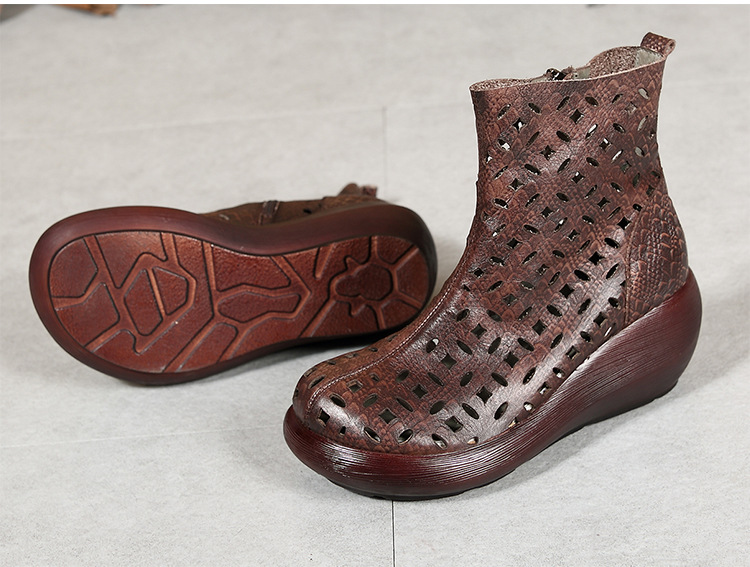 Bottes femme RUOLAN en En cuir - Ref 3355136 Image 30