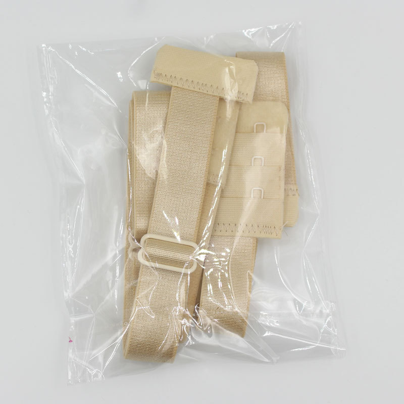 스킨 컬러 더블 열 1.9cm 버클 걸이 어깨 끈 (독립 포장)