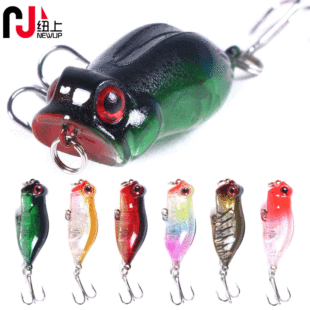 Big Popper Lures Hard Plastic Minnow Baits Fresh Water Bass Swimbait Tackle Gear