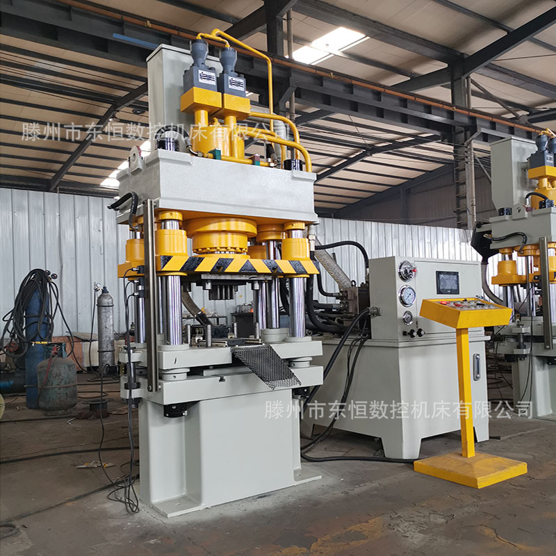 渔网坠成型机 100吨四柱液压机 粉末成型液压机 全自动生产