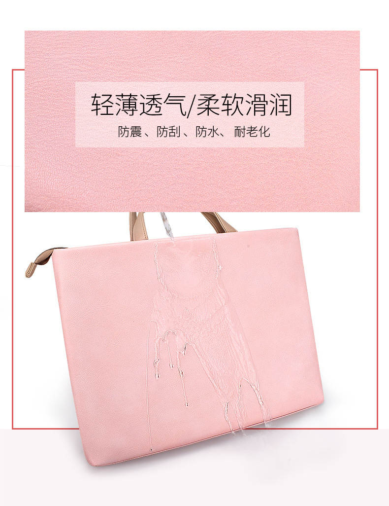 Wholesale portable laptop bags, single-shoulder bags, briefcases, 1345.6-inch fashionable laptops with logo printing available undefined