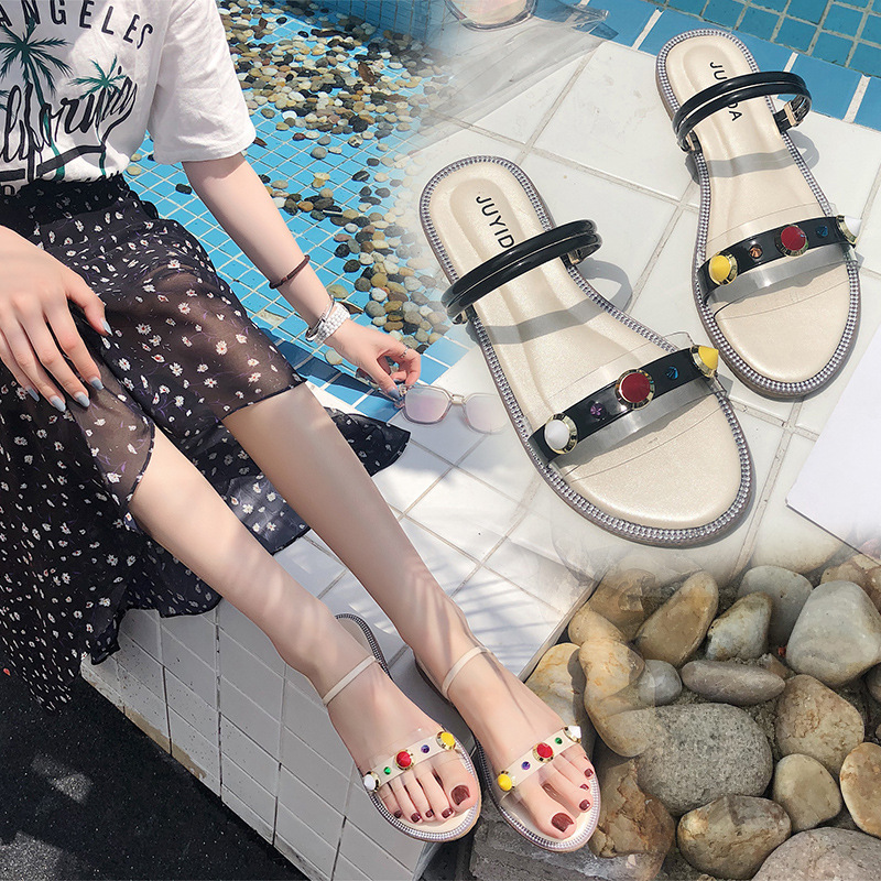 Chaussures été pour femme en Caoutchouc - Ref 3346283 Image 13