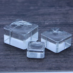 Jingyun: Pujiang Crystal Manufacturer – 30-150mm Crystal Ball Ornaments with Specialized LED Base in Imitation Rosewood Finish