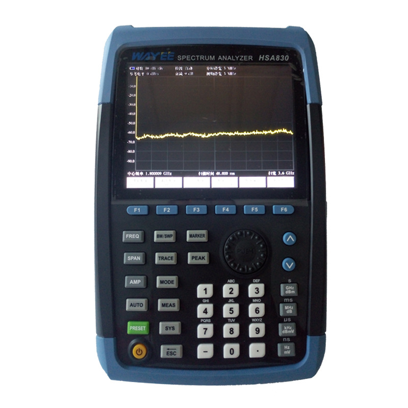 ֳʽƵ׷HSA830ֻ9kHz~3.6GHzƵspectrum