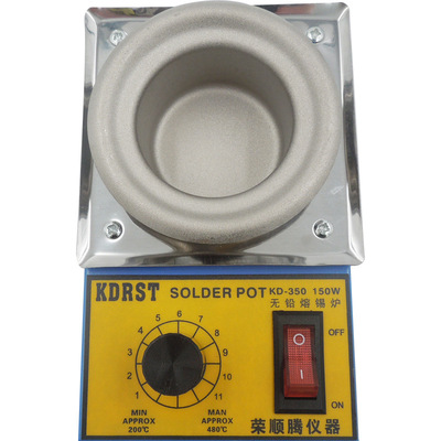 焊錫鍋固定式浸錫爐 無鉛焊錫爐小號焊錫鍋純钛無鉛錫爐 350調溫