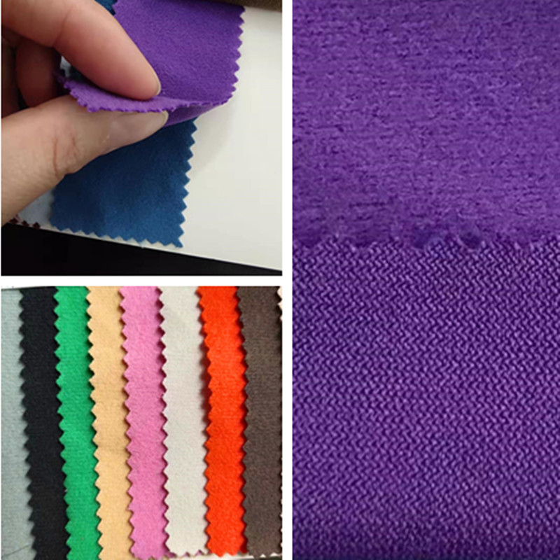 全涤耐用速干平纹布仿棉绒 玩具服装秋冬保暖面料