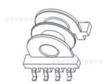 EP10��YC-EP-1003-1 4+4P SMD�p�۹Ǽܣ�BOBBIN,׃������늸е���