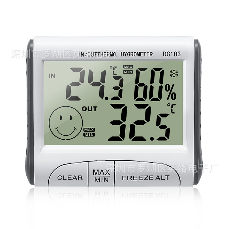 Термометр в помещении, термогигрометр, маленькие часы, Amazon