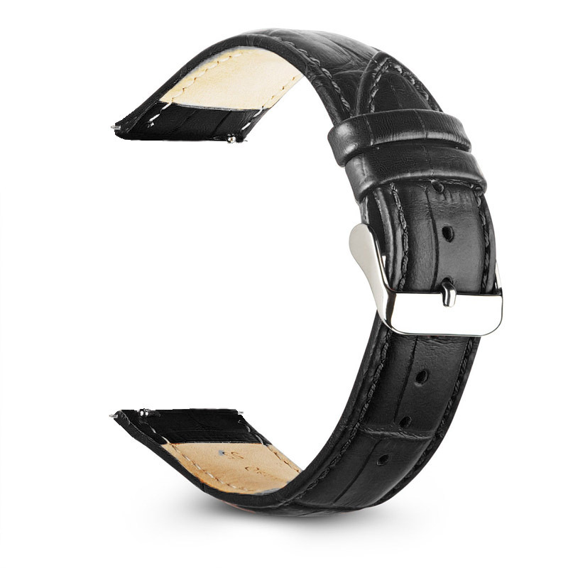 For Samsung Crocodile Genuine Leather Strap Samsung Galaxy watch Active2 watch Strap Manufacturers