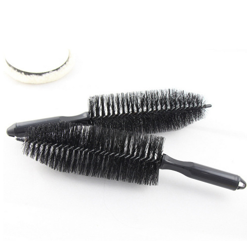 Car tire brush wheel hub brush car wash brush rim brush pointed cleaning brush set cleaning supplies tools