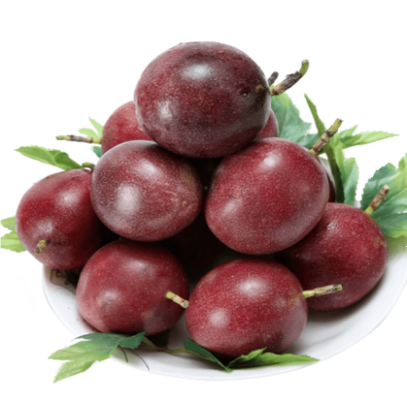 广西紫香百香果5斤 新鲜水果紫色百香果西番莲鸡蛋果一件代发