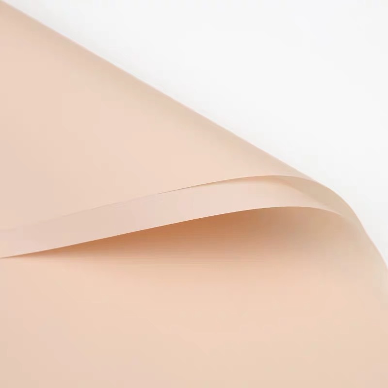 Papel liso coreano de color sólido papel de miel papel floral papel de embalaje de flores papel de regalo floral papel de regalo de ramo coreano