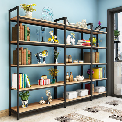 精品展柜货架家用置物架轻型多层储物架展示架自由组合隔板壁架