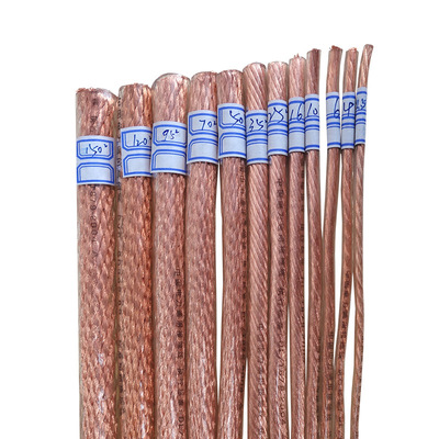 【裸铜线】25平方编织软铜线 高压接地线 电力检修国标铜芯线批发
