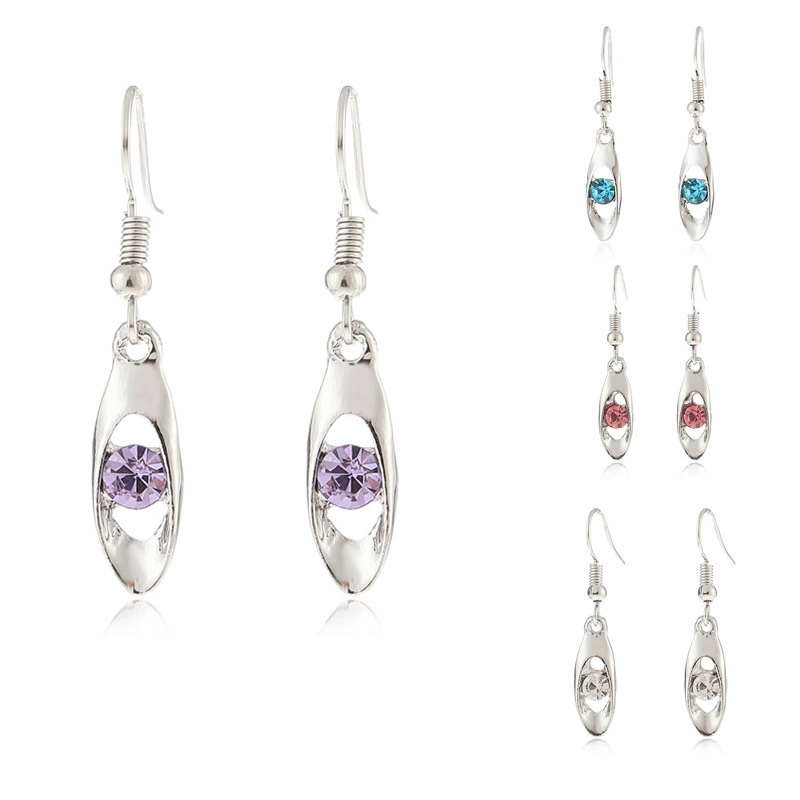 Accessory, crystal earings, earrings, Korean style, wholesale