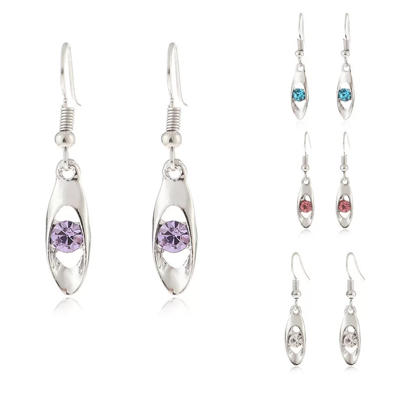 Accessory, crystal earings, earrings, Korean style, wholesale