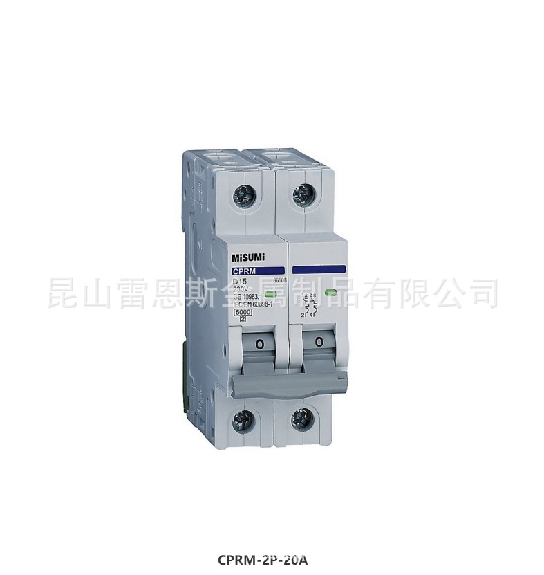 日本米思米MISUMI电路保护器2极CPRM-2P-10A-CCC/CPRM-2P-16A-CCC