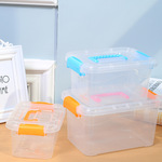 Ларек источник товаров пластик ящик большой размер среда трубач нести разбираться коробка портативный прозрачный пластик ящик