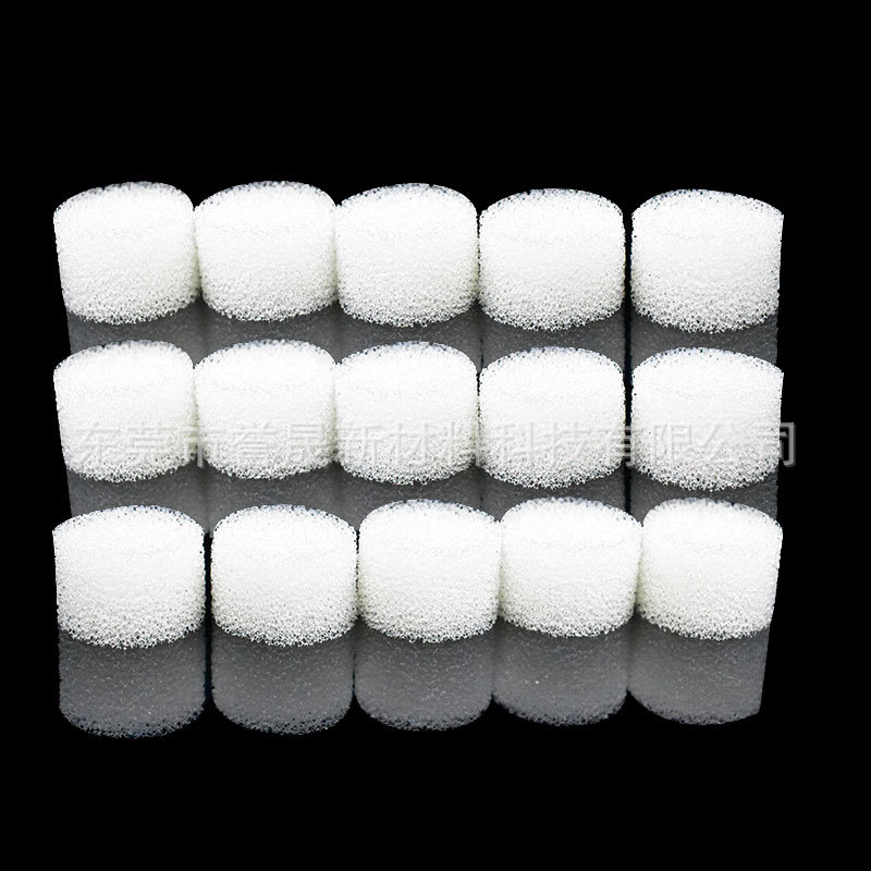 供应8*3刮痧仪过滤网棉 60PPI美容仪海绵 药液渗透海棉柱