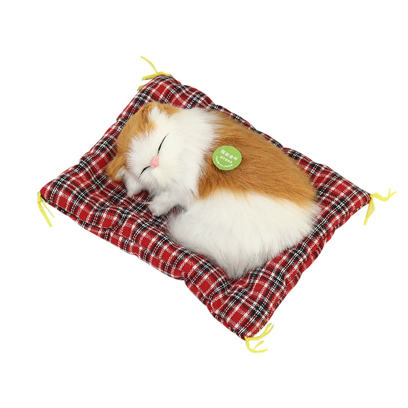 Realistic animal model, handmade, creative gift, cat