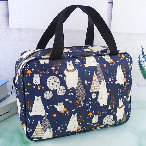 Travel wash bag cartoon bath cosmetic bag female portable male large capacity portable bath bag bath bag storage bath bag