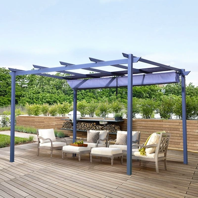 Outdoor Leisure Shading Light Pavilion | Çadırlar - hirabone-3x-4-more-than-8-people