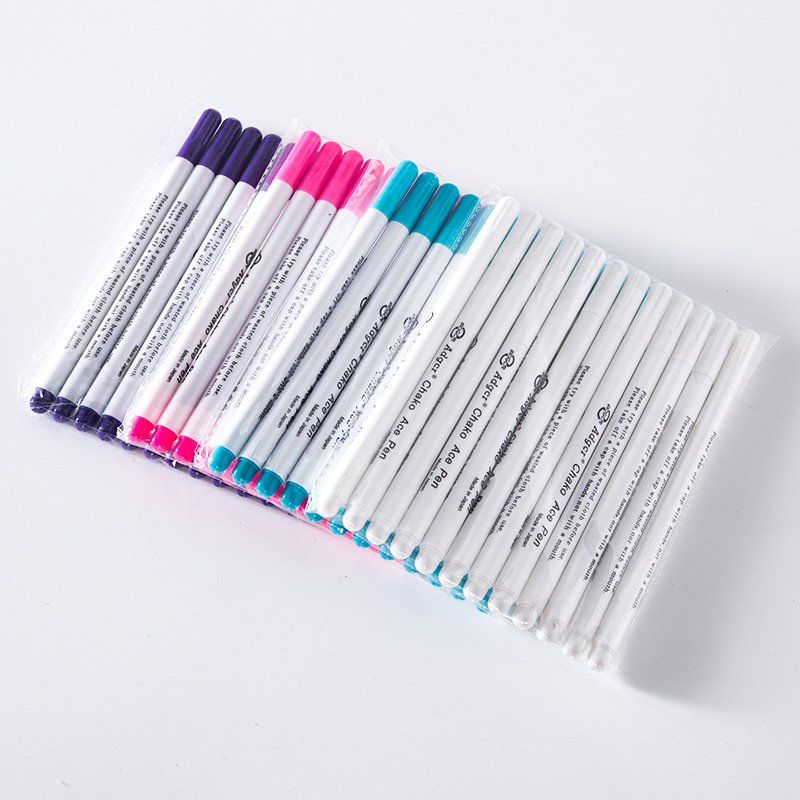 白色水消筆衣服氣消水洗筆記號筆手繪褪色筆十字繡點位劃線