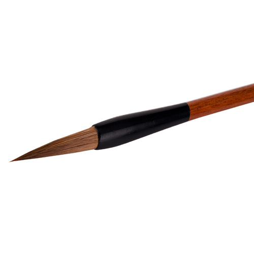 Deli 6581 student brush medium wolf hair brush suitable for primary school students calligraphy practice pen