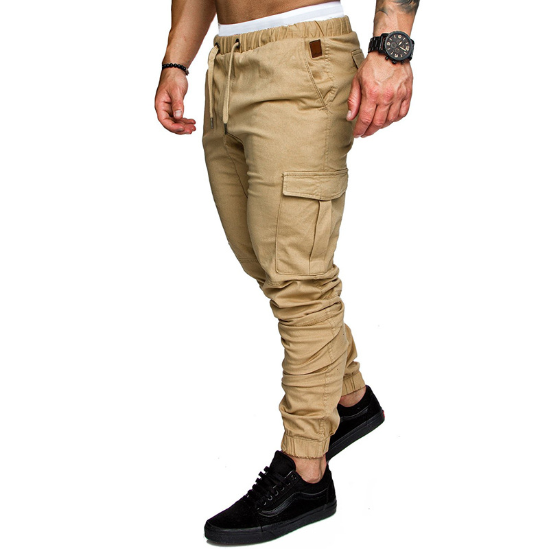 Men's Solid Color Casual Loose Men's Bottoms display picture 9