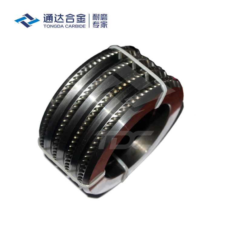 轧钢厂用碳化钨辊环硬质合金管材轧辊非标定制钨钢耐磨轧辊平环