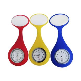 Wholesale eight-shaped medical silicone nurse watch new eight colors nurse watch eight-shaped nurse watch
