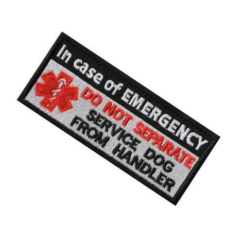 Pet Problem Dog Harness Velcro Stamp Service Dog Cloth Sticker do not separate patch