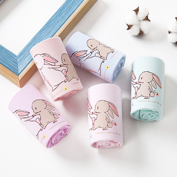 盒装女童内裤卡通纯棉儿童平角裤中小童宝宝短裤a类女孩内裤批发