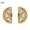 Fashionable fruit high-end earrings, European style, wholesale