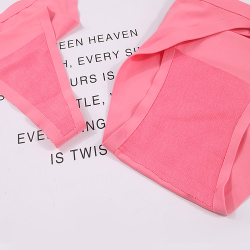 One-piece ice silk seamless underwear for women, sexy and sexy low-waist T-pants, sports yoga briefs for women