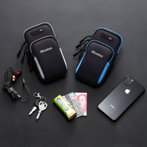 Running mobile phone arm bag men and women fitness equipment outdoor handbag wrist bag Apple x arm bag sports mobile phone arm bag
