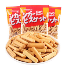 日本进口 松永手指饼干儿童磨牙棒网红休闲零食宿舍小吃170g 批发