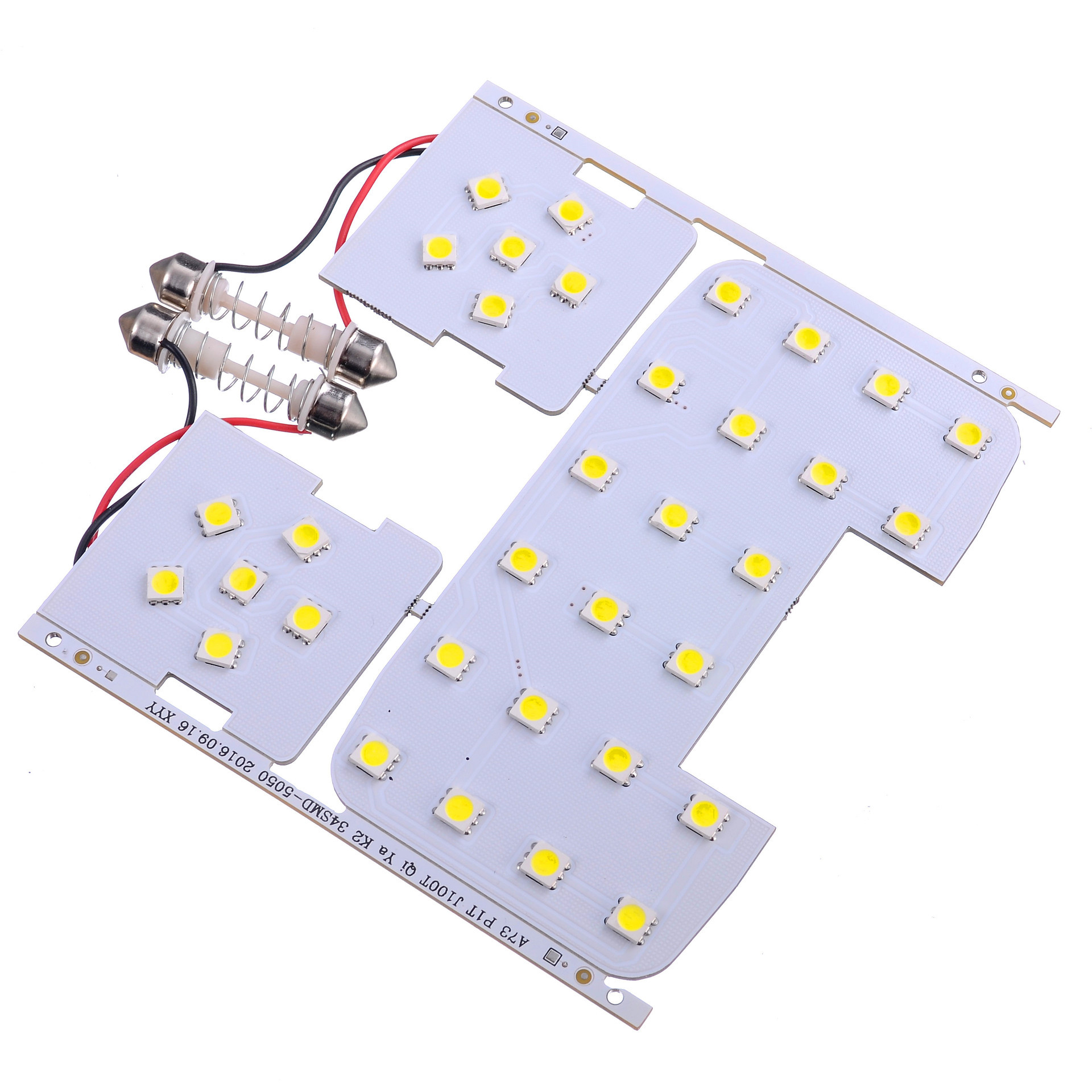 City Light Cross-border Special for K2 Special Reading Light Car Compartment Light 3-piece Car LED Bulb