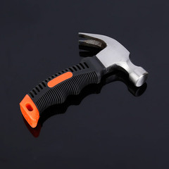 Manufacturer wholesale car tool multifunctional hammer electroplating mini horn hammer multi-specification plastic-coated handle hammer 