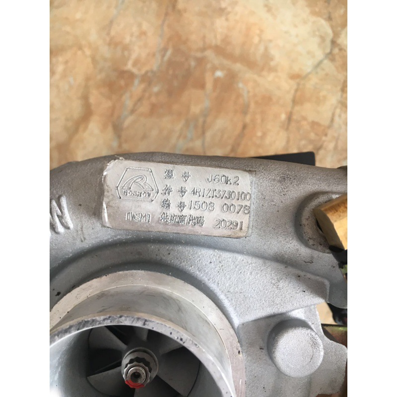 WEi Chai Hua FEng 4R1ZT3 EnginE EuRo 2 TuRbochaRgER MachinE J60E 4R4ZT 3730100