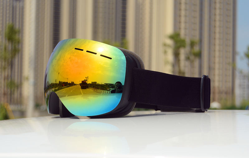 Mode Farbverlauf Doppels Chicht Anti-nebel Bergstil Rahmenlos Sport Sonnenbrille display picture 9
