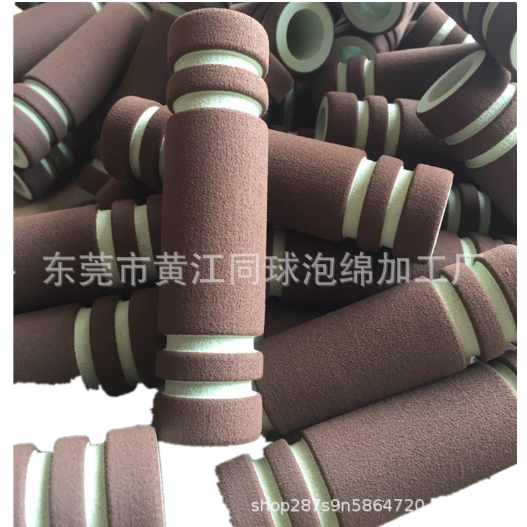 27mm运动器材EVA泡棉握把手柄套 橡胶套管 NBR橡塑发泡海绵把套