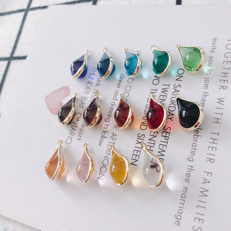20g Weight Pendant Jewelry Making Type Zircon Inlay Material DIY Jewelry Accessories Classification 10 PCS/Package Quantity Glass Material Water Droplets Pattern Inlay Design Simple Style, Classic Style Style 10 PCS/Package Glass Zircon Water Droplets Pendant 5